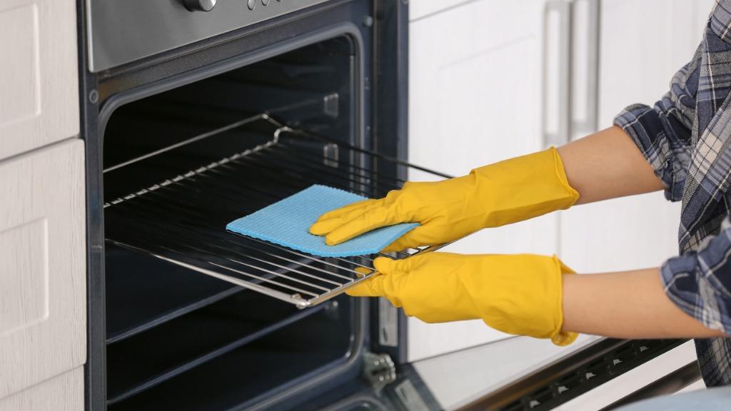 deep clean your oven