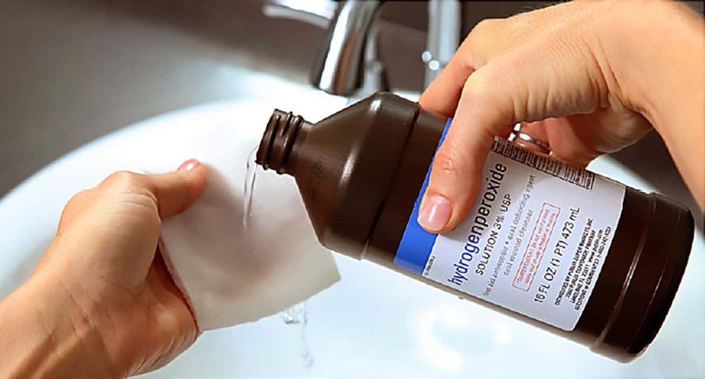 8 Ways To Use Hydrogen Peroxide For Household Cleaning